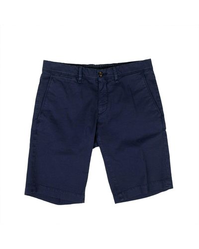 Moncler Navy Shorts - Blue