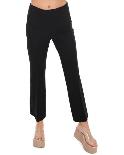 NEW Spanx Bod A Bing Cropped Crop Capri Shaping Pants 019 Black Lined  TravelYoga