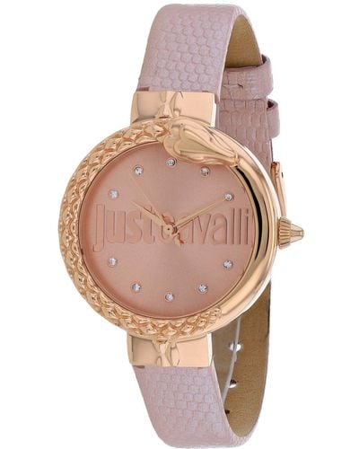 Just Cavalli Dial Watch - Pink