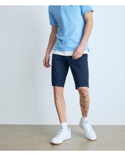 Aéropostale Longboard Chino Shorts 11.5" - Blue