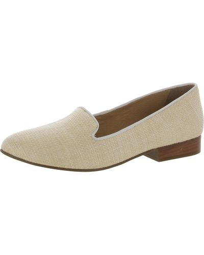 Jack Rogers Ginny Loafer Slip On Round Toe Loafers - Natural