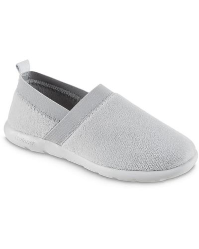Isotoner Slip On Comfort Sneakers - White