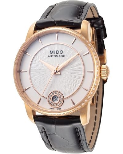 MIDO Baroncelli 33mm Automatic Watch - Pink