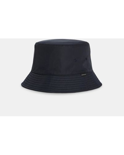 COACH Reversible Nylon Bucket Hat - Blue
