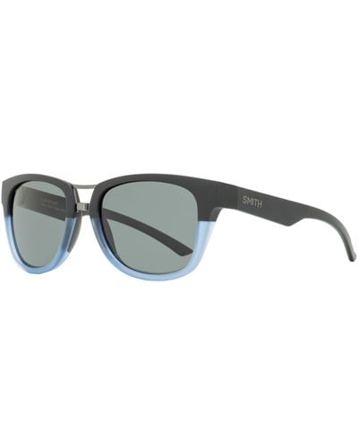 Smith Carbonic Sunglasses Landmark Matte Black/blue 53mm