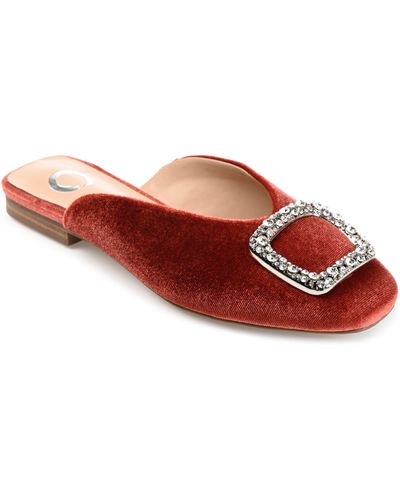 Journee Collection Sonnia Flat - Red