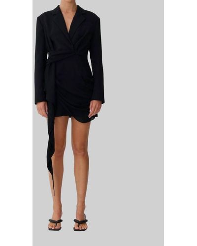 C/meo Collective Caught Up Dress In Black