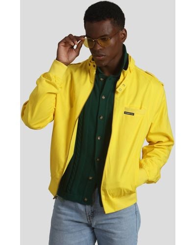 Members Only Classic Iconic Racer Jacket (slim Fit) - Green