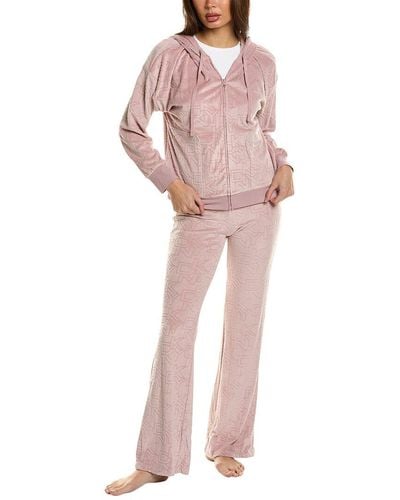 Donna Karan Dkny 2pc Top & Pant Set - Pink