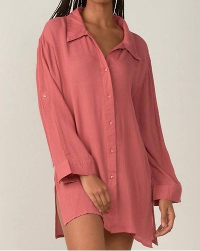 Elan - COLLARED BUTTON UP SHIRT