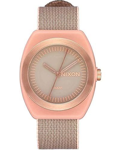 Nixon Classic Dial Watch - Pink