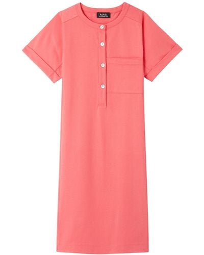 A.P.C. Charlie Dress - Pink