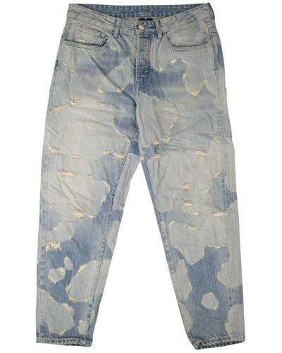 Marcelo Burlon Denim Distressed Jeans - Blue