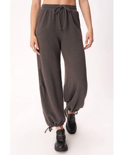 Project Social T On The Rise Parachute Pant - Brown