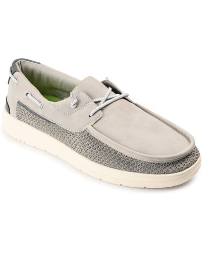 Vance Co. Carlton Casual Slip-on Sneaker - Gray
