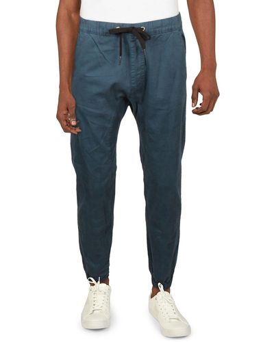 Cotton On Drake Cuffed Casual jogger Pants - Blue