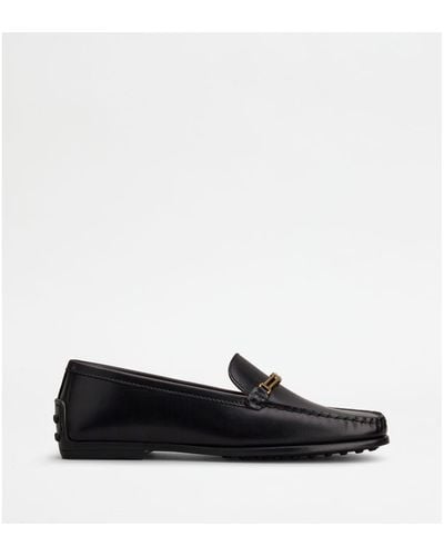 Tod's City Gommino Driving Shoes - Black