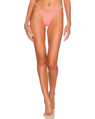 Maaji Micro Mini Reversible Bikini Bottom - Orange