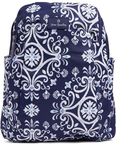 Vera Bradley Lighten Up Sporty Compact Backpack - Blue