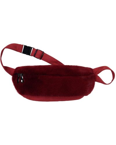 Gorski Mink Crossbody Bag - Red