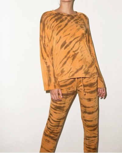 LNA Animale Dye Sweater - Orange