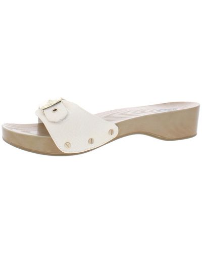 Dr. Scholls Classic Slide Sandals - White