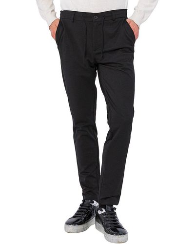 Ron Tomson Fitted Casual Everyday Pant - Black