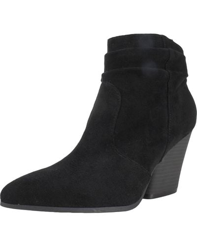 Seven Dials Halsey Slouch Ankle Boots - Black