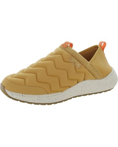 Dr. Scholls Home And Out Padded Insole Stretch Slip-on Sneakers - Natural