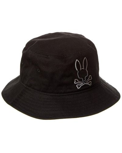Psycho Bunny Calle Bucket Hat - Black
