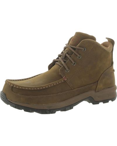 Twisted X Leather Work & Safety Boots - Brown