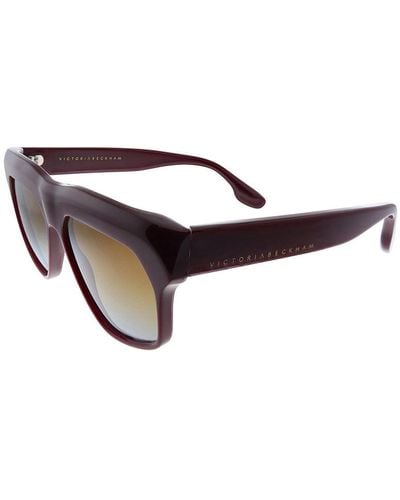 Victoria Beckham Vb 603s 604 56mm Square Sunglasses - Multicolor