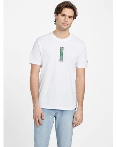 Guess Factory Ghom Logo Tee - White