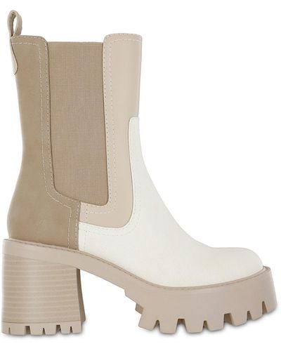 MIA Remi Chunky Boots - White