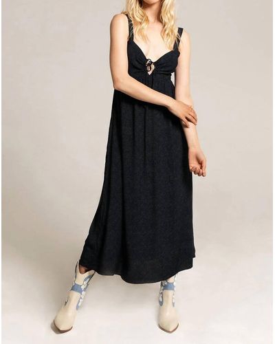 Saltwater Luxe Shali Midi Dress - Black