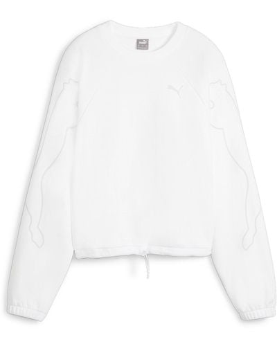 PUMA Motion Sweatshirt - White