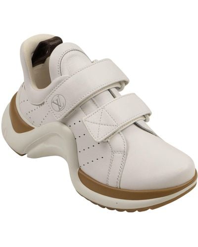 Louis Vuitton Lv Velcro Archlight Sneakers - White