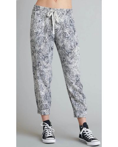 Bella Dahl Jogger Pant- Moonstone - Gray