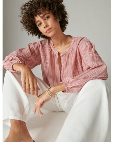 Lucky Brand Blouses for Women, Online Sale up to 78% off