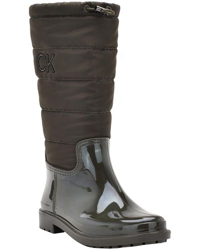 Calvin Klein Siston Outdoor Mid-calf Winter & Snow Boots - Black
