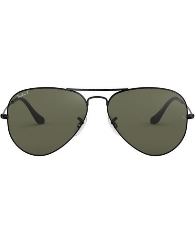 Ray-Ban Rb3025 Classic Aviator Sunglasses - Green