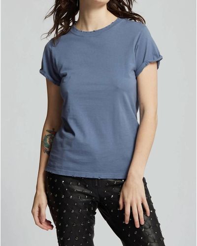 Recycled Karma Fitted Tee - Blue