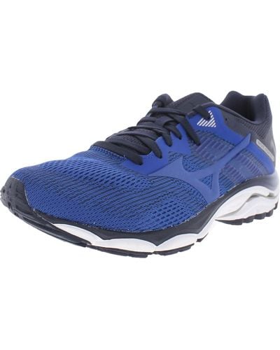 Mizuno Wave Inspire 16 Performance Lifestyle Running Shoes - Blue