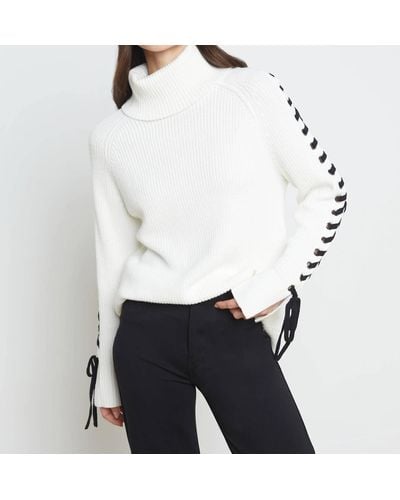 L'Agence Nola Sweater - White