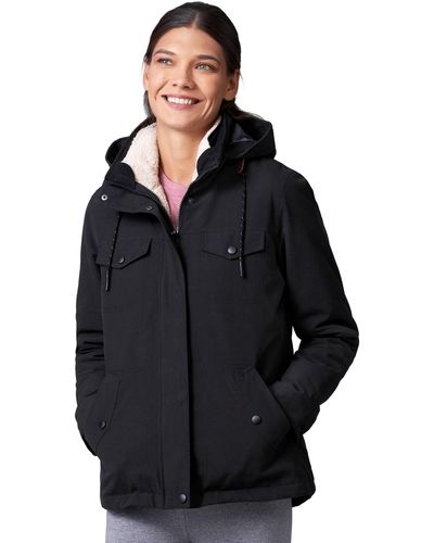 Free Country Cascade Canvas 3-in-1 Systems Jacket - Black