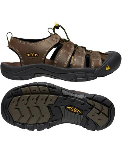 Keen Newport Leather Sandals - Black