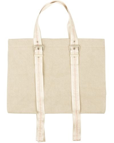 Off-White c/o Virgil Abloh Canvas Industrial Tote Bag - Natural
