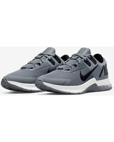 Nike Air Max Alpha Sneaker 4 Cw3396-001 Gray & Black Training Shoes Xxx230 - Blue