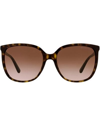 Michael Kors Mk 2137 U 300613 Oval Sunglasses - Black