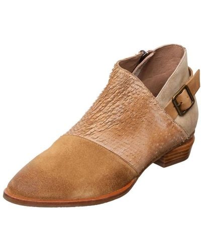 Antelope Leslie Comfortable Leather Ankle Bootie - Brown